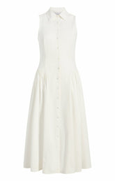 Losey Dress White