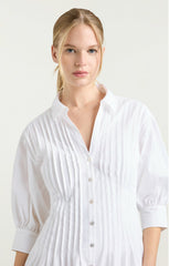 Monty Dress White