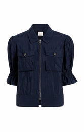 Holly Parachute Jacket Navy