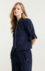Holly Parachute Jacket Navy