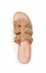 Virginia Studded Slide Tawny (Pinkish)