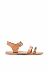 Victoria Ankle Strap Sandal Tawny (Pinkish)