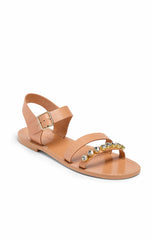 Victoria Ankle Strap Sandal Tawny (Pinkish)