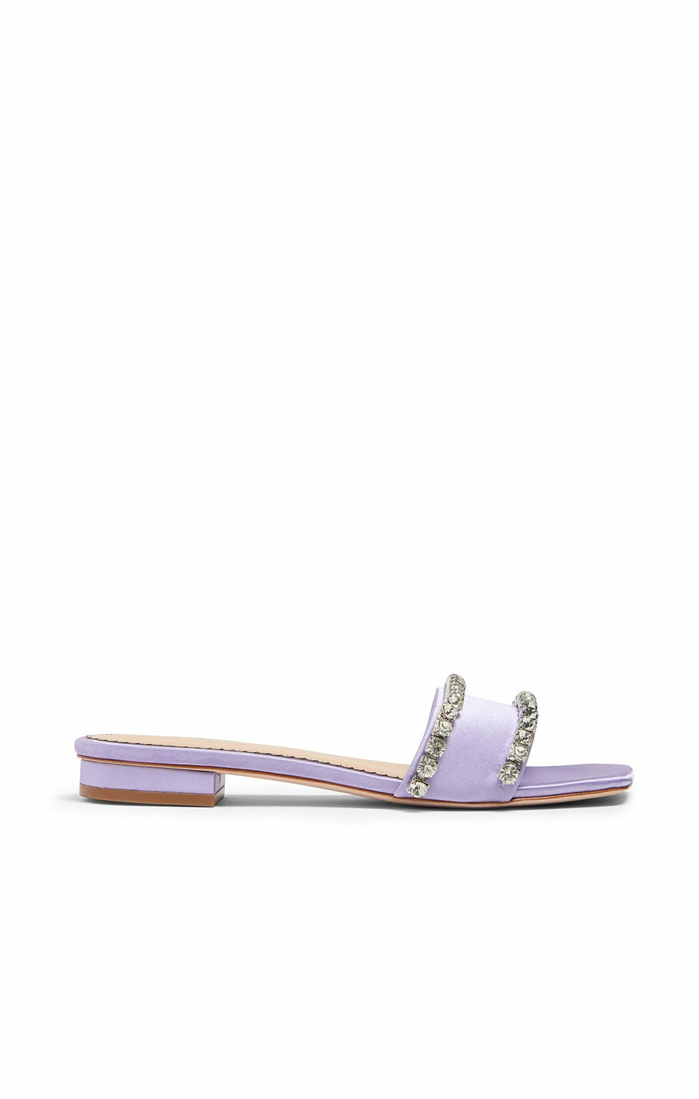 Catherine Crystal Slide Honey Lavender/Clear