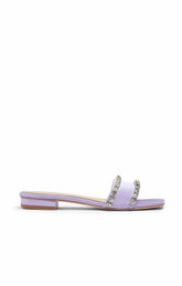 Catherine Crystal Slide Honey Lavender/Clear