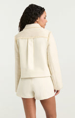 Braided Tweed Liliana Jacket Whisper White/Gardenia