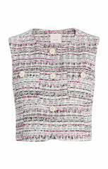 Auden Vest Vibrant Plum Multi