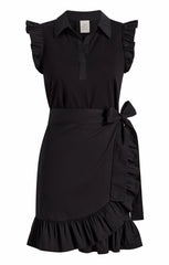 Collar Mahlia Dress Black