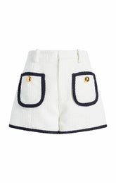 Contrast Auden Short White/Navy
