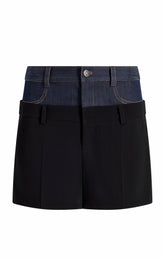 Dionne Short Black/Indigo