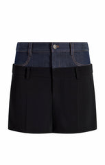 Dionne Short Black/Indigo