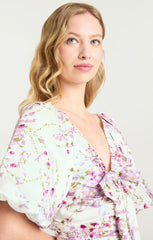 Midsummer Bloom Brenton Dress Ivory Multi