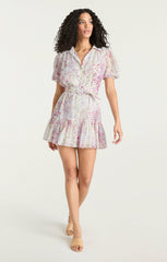 Midsummer Bloom Halbini Dress Ivory Multi