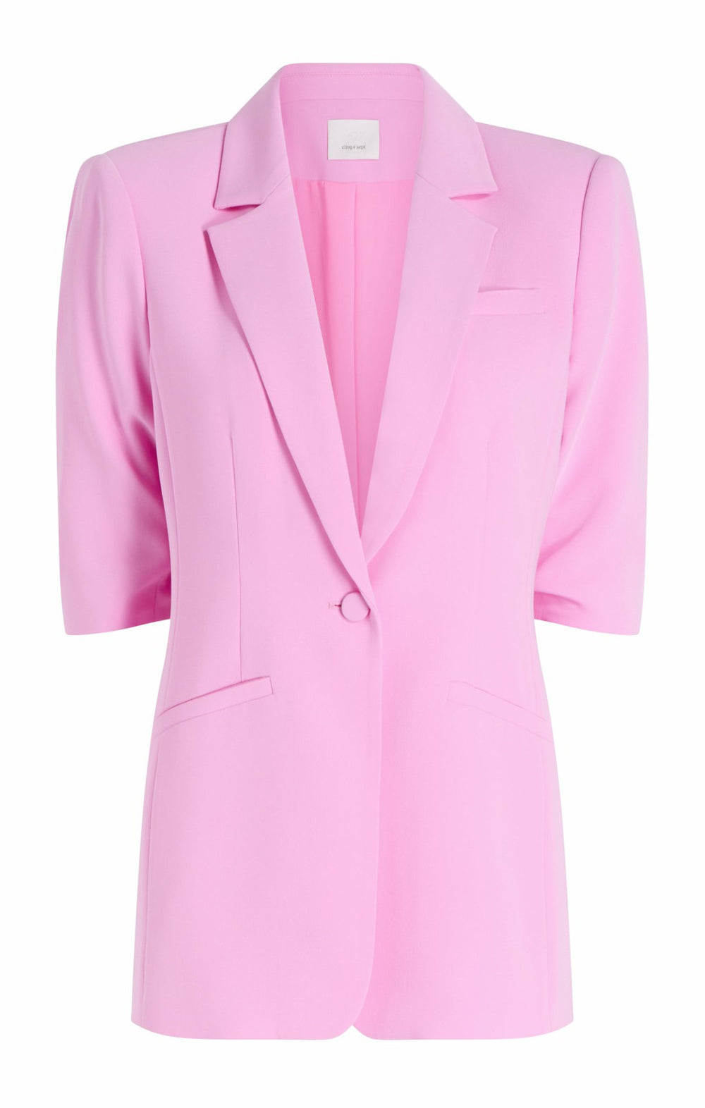 Short Sleeve Khloe Blazer Magenta Mist