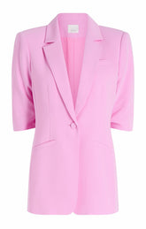 Short Sleeve Khloe Blazer Magenta Mist