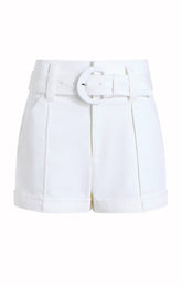 Denim Aldi Short White