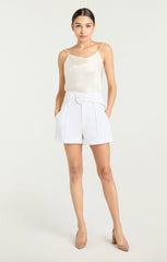 Denim Aldi Short White