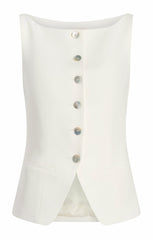 Lemonis Vest Ivory