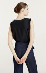 Lenore Top Silk Black