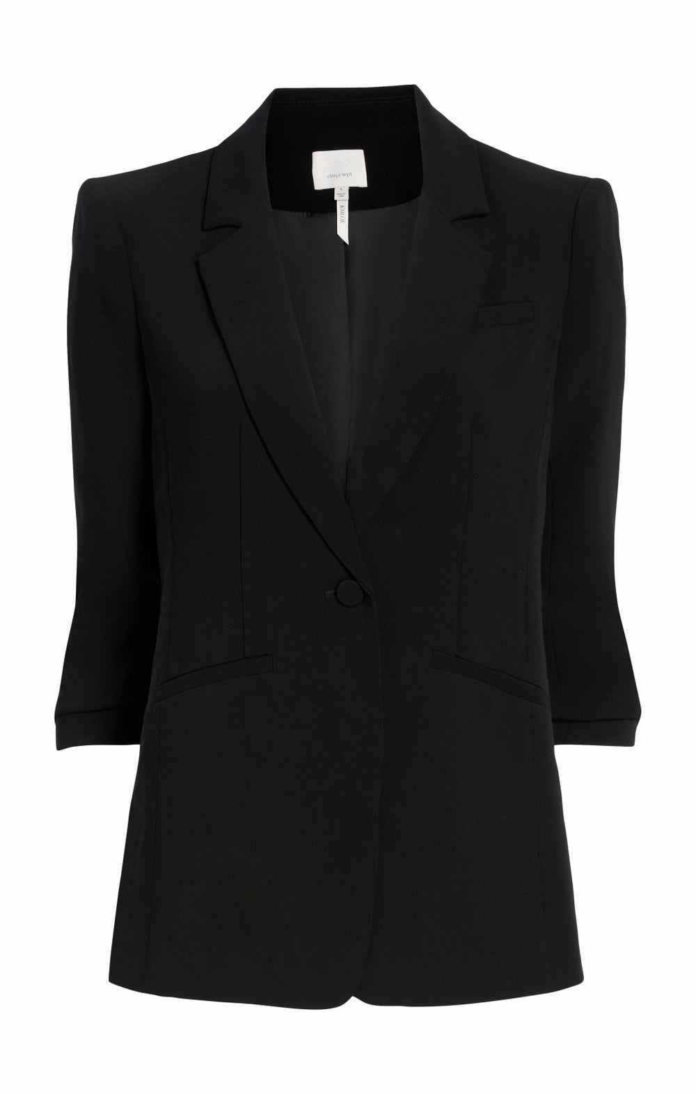 Crepe Khloe Blazer Black