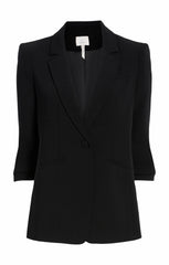 Crepe Khloe Blazer Black