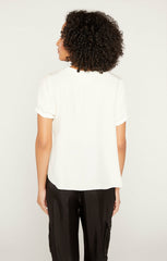 Lenny Top Silk Ivory