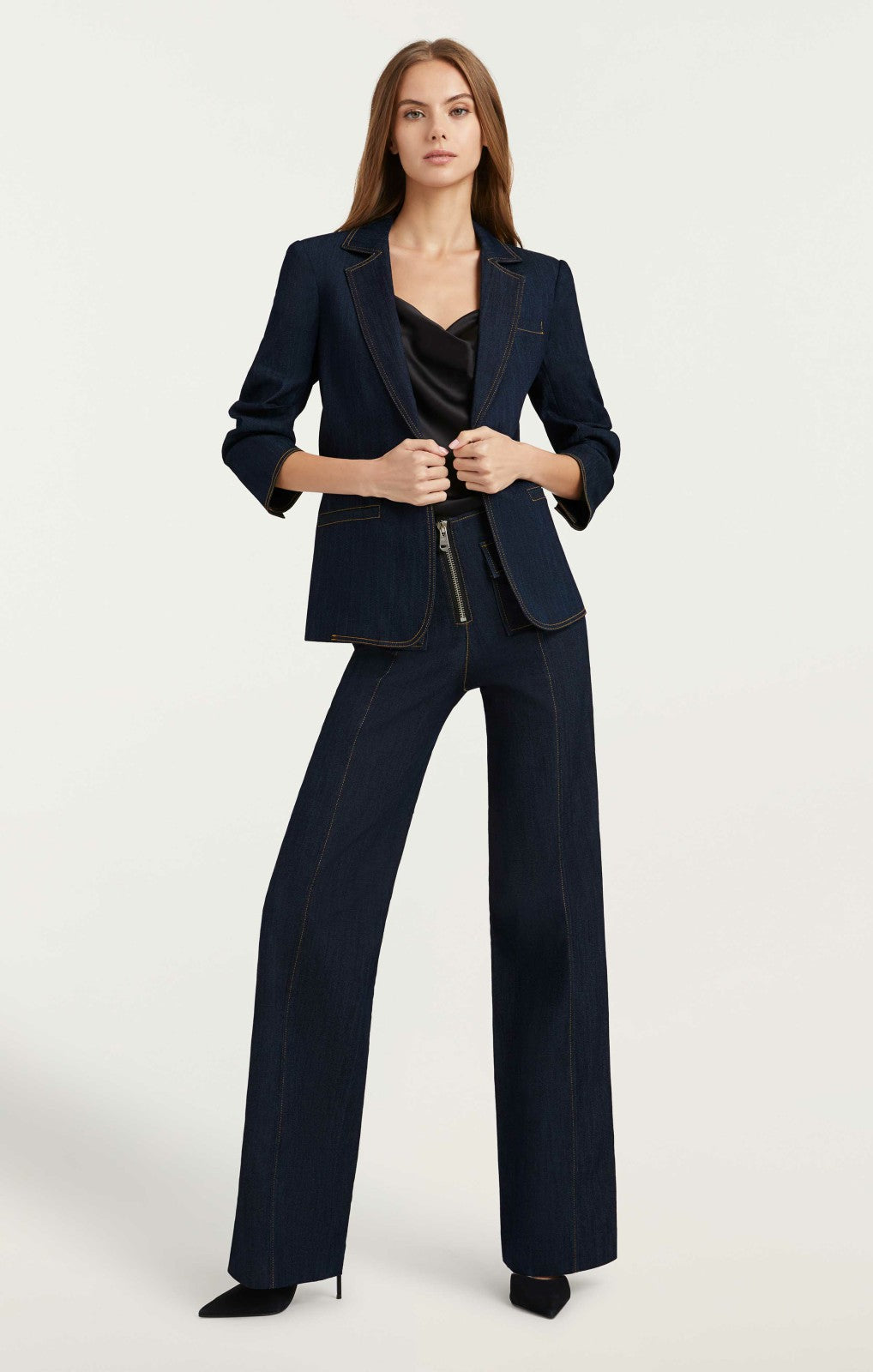 Denim Khloe Blazer Indigo
