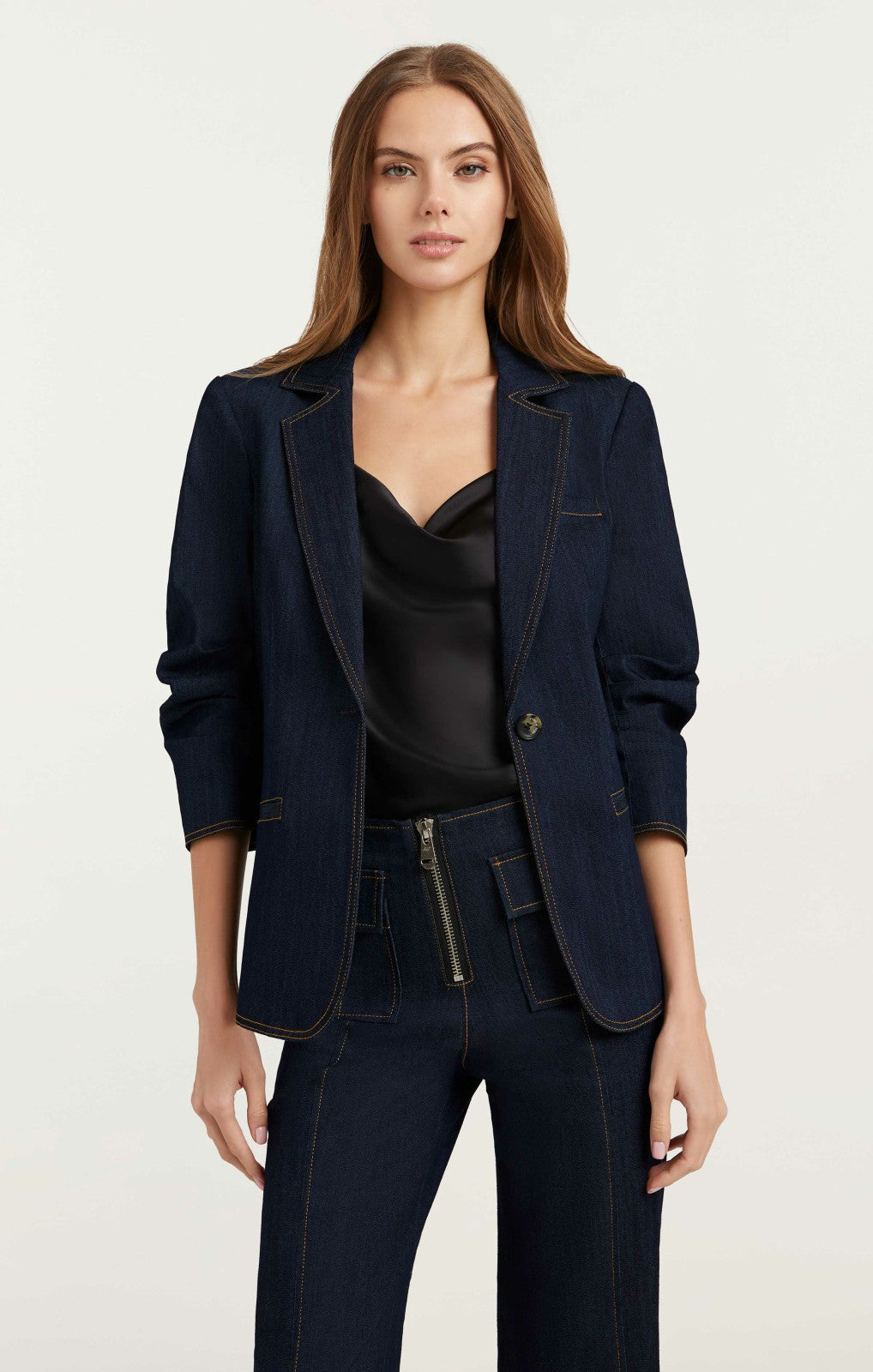 Denim Khloe Blazer Indigo