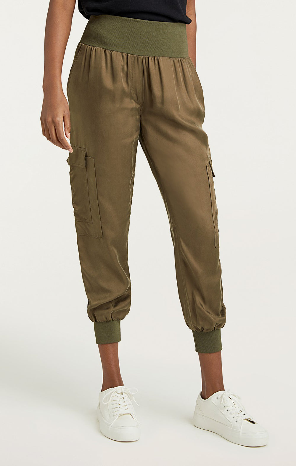Giles Pant Cupro Olive
