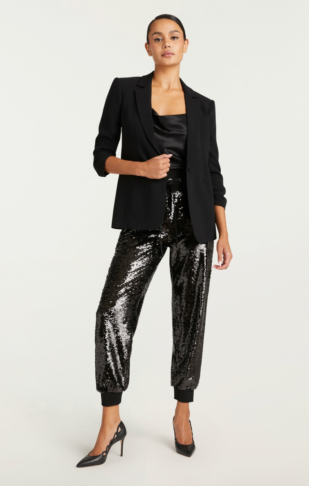 Sequin Giles Pant Sequin Black