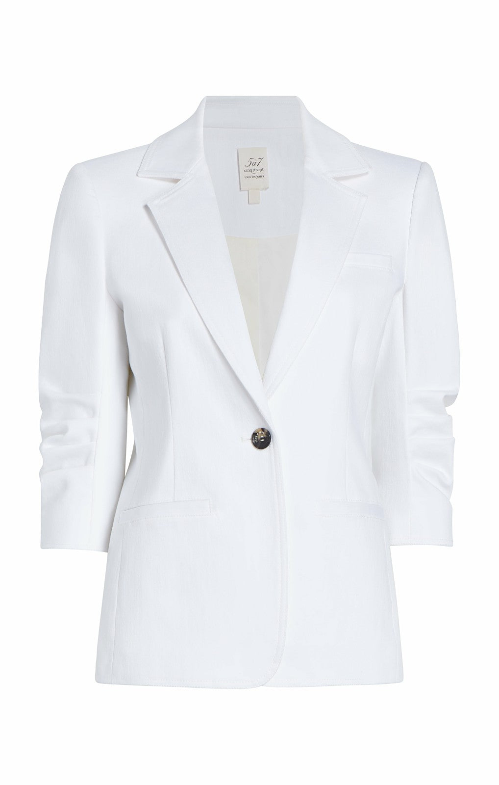 Denim Khloe Blazer White