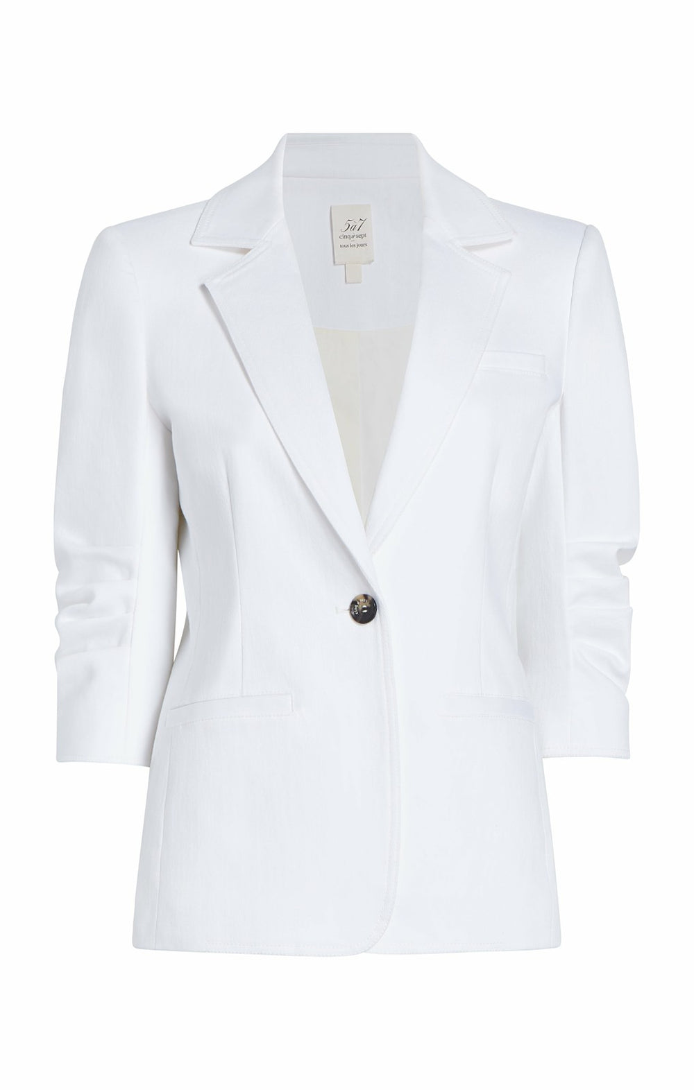 Denim Khloe Blazer White