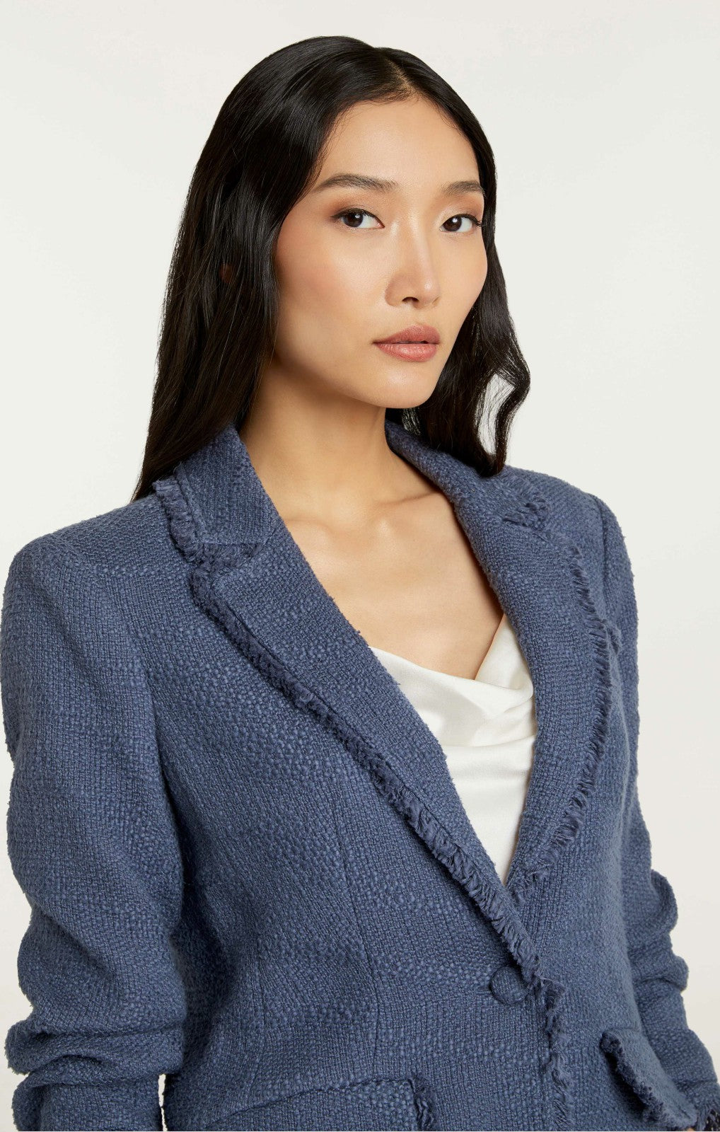 Boucle Khloe Blazer Shadow