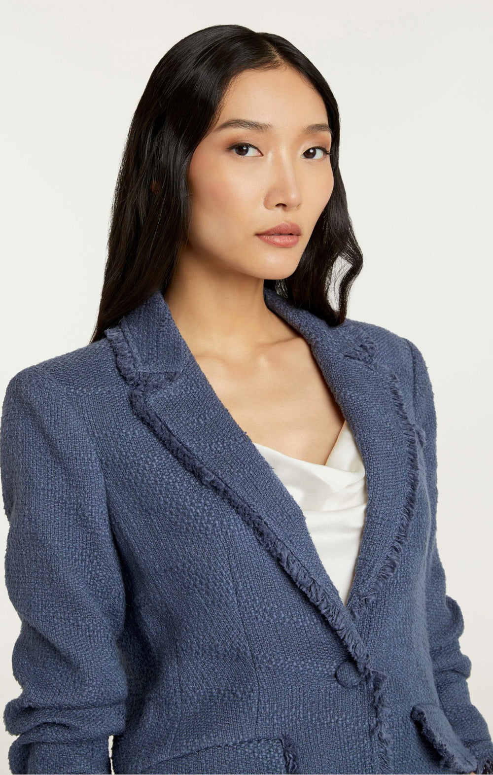 Boucle Khloe Blazer Shadow