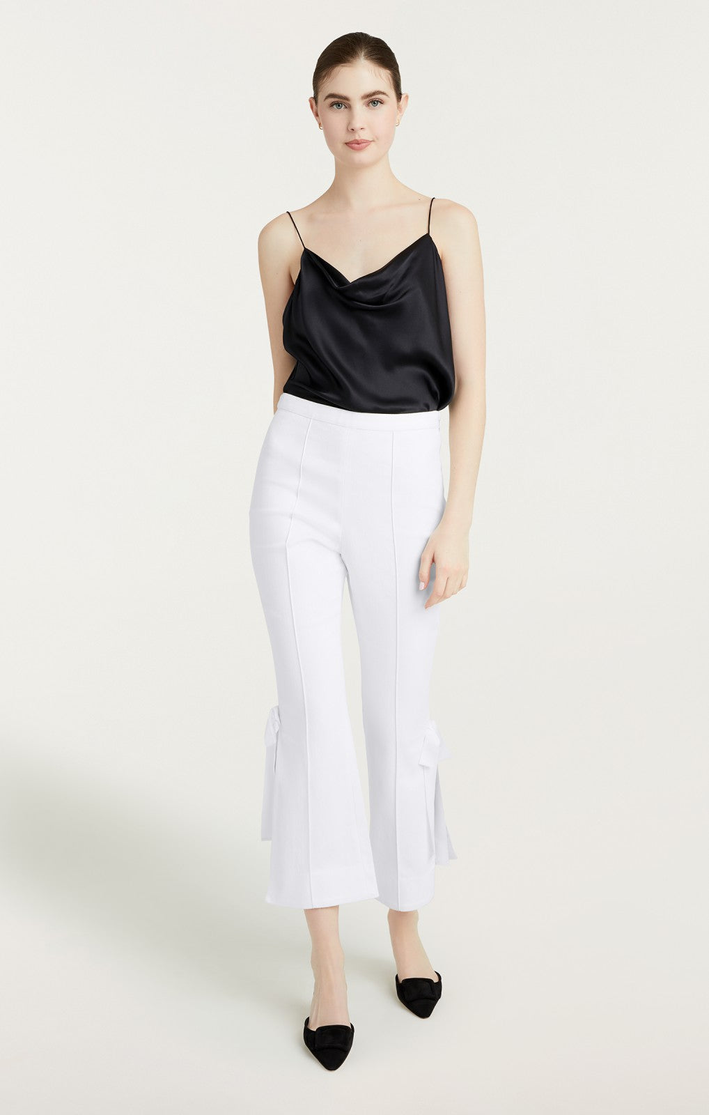 Denim Lou Pant White