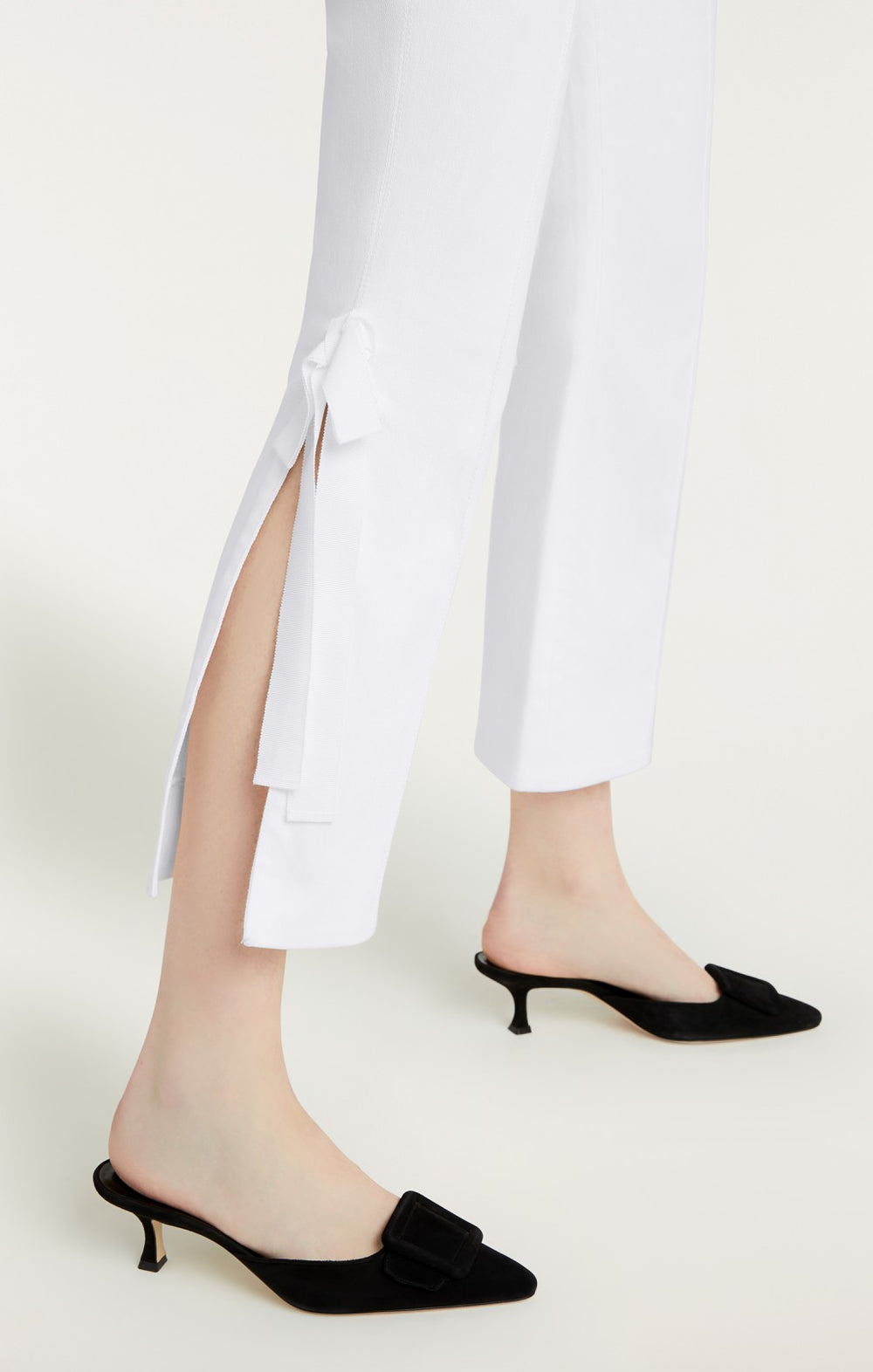 Denim Lou Pant White