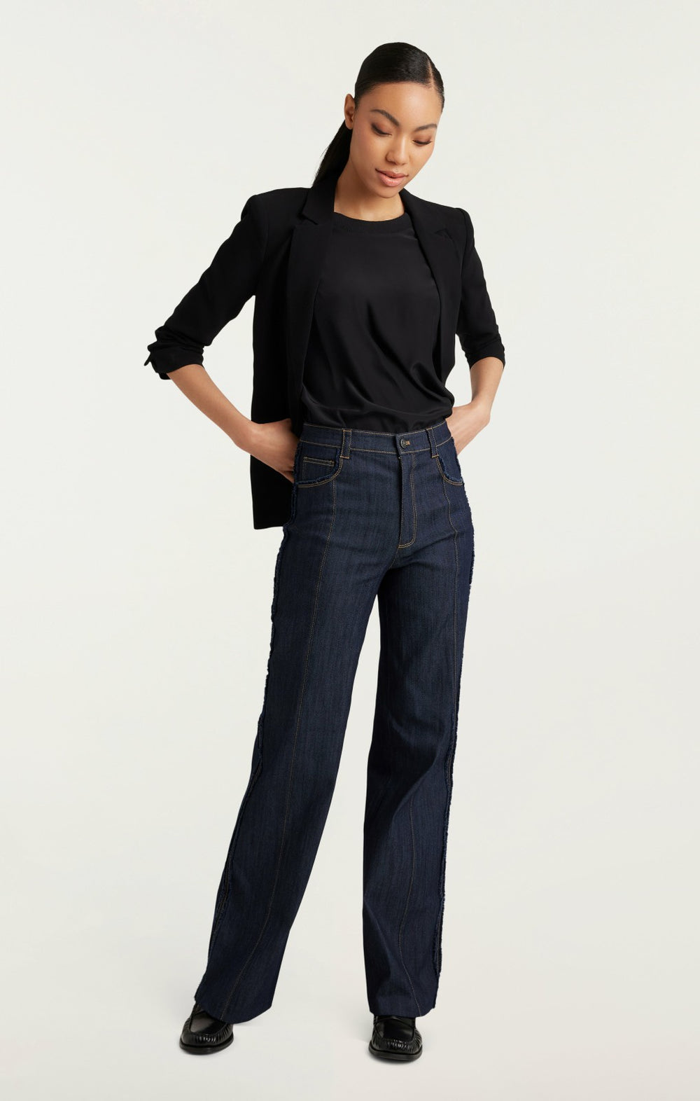 Francine Pant Indigo