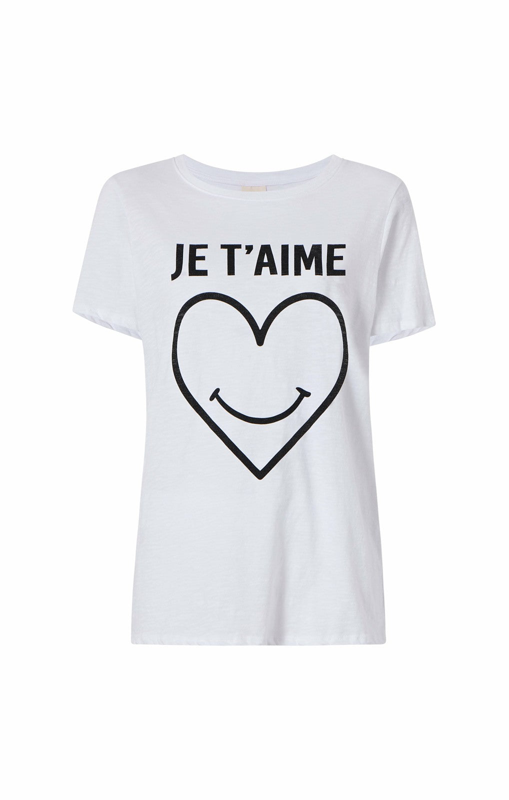 Smiling Heart Tee White