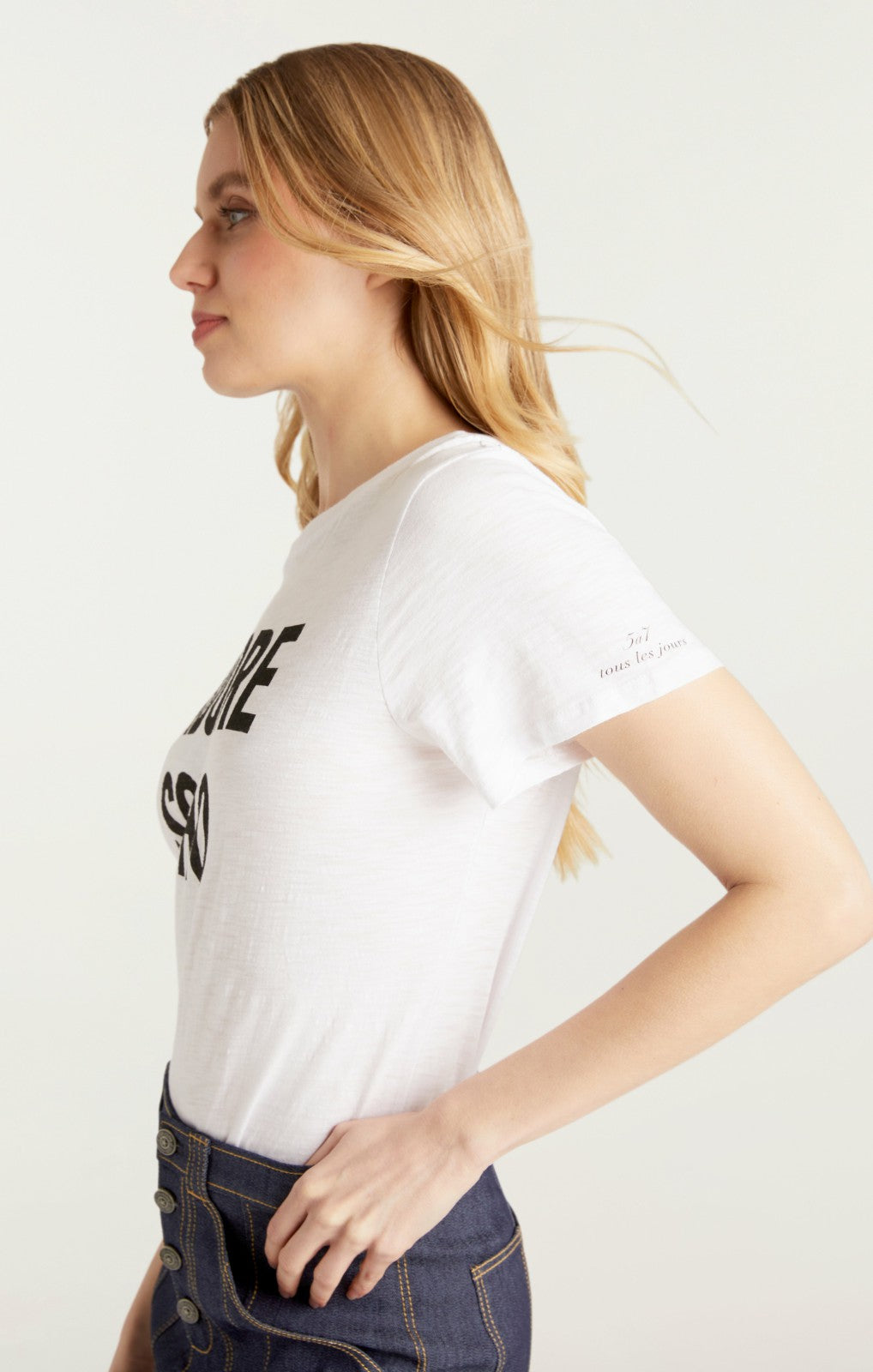 J'adore Soho Tee White/Black