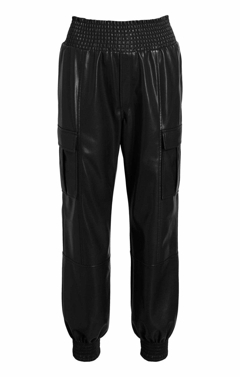 Lite Vegan Leather Jenning Pants Black