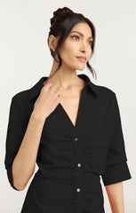 Mini Elina Dress Black