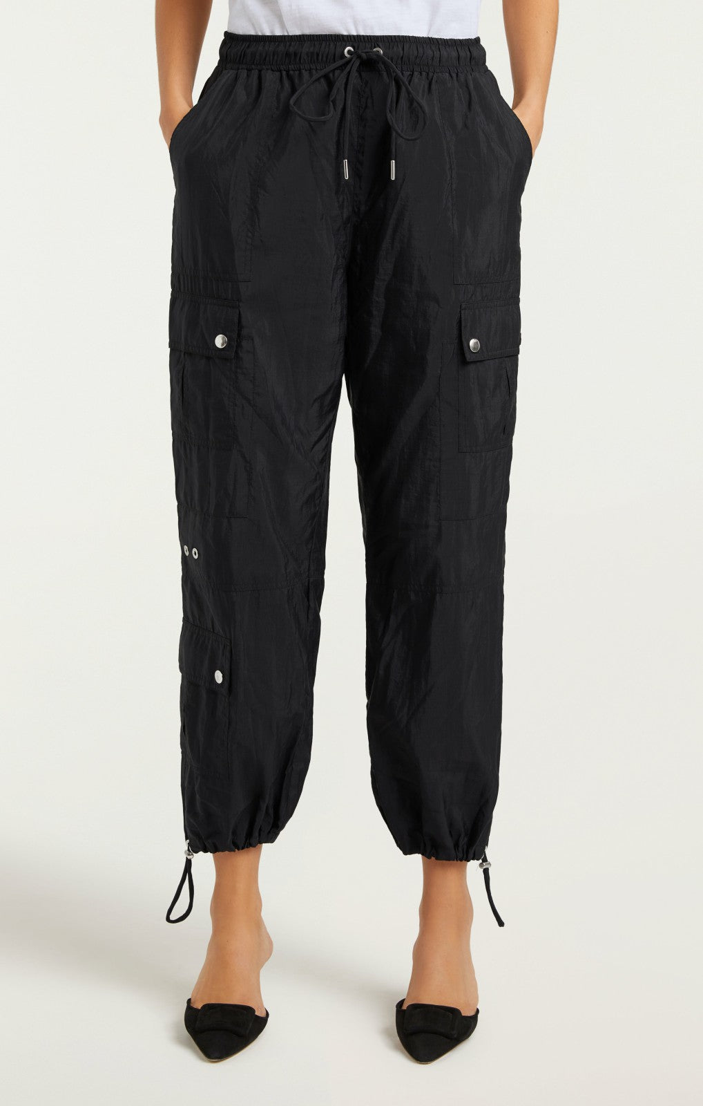 Nitsan Parachute Pant Black
