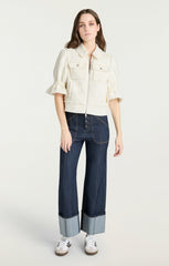 Boucle Holly Jacket Gardenia