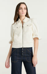 Boucle Holly Jacket Gardenia