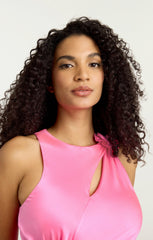 Cates Dress Electric Pink