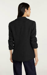 Boucle Khloe Blazer Black