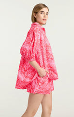 Tropical Inkblot Jacques Top Bisou/Bubblegum