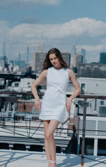 Mindie Dress White