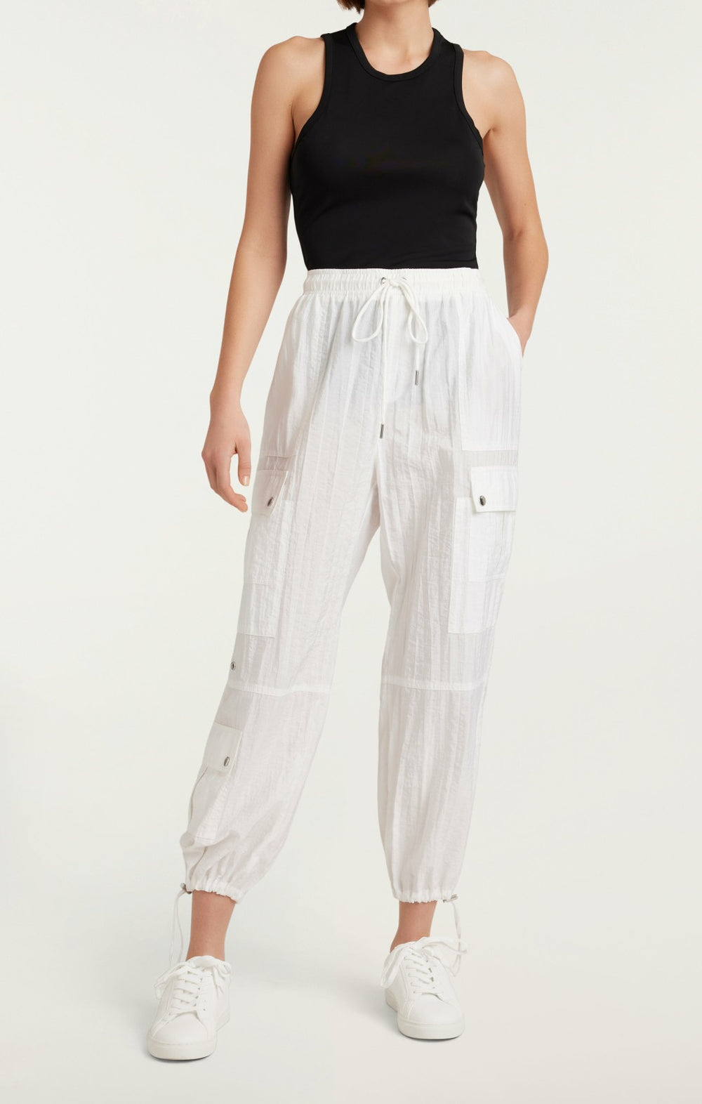 Nitsan Parachute Pant White