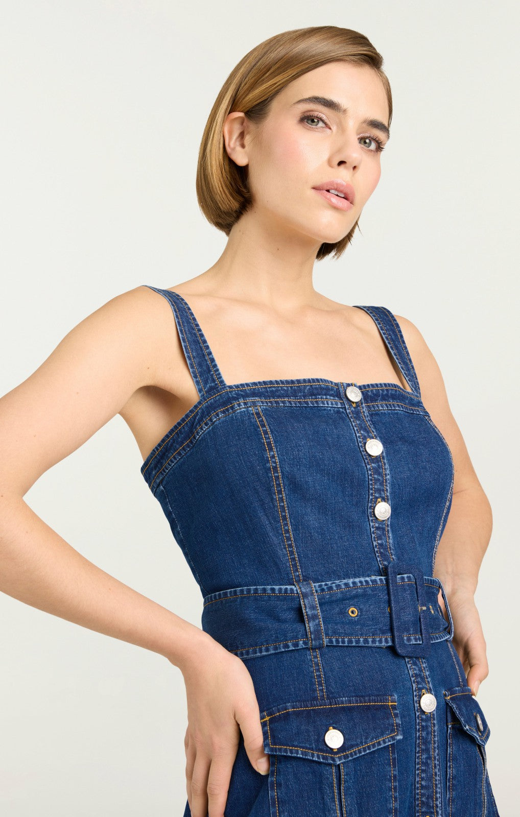 Vega Dress Medium Wash